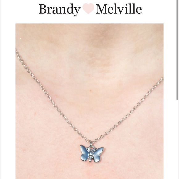 Brandy Melville Jewelry - Brandy Melville butterfly necklace